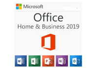 Ufficio chiave della licenza domestica e di affari di 2019 per le finestre ed il codice del prodotto 2019 di Microsoft Office Digital del MACKINTOSH