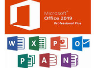 Etichetta online del COA di codice chiave di Microsoft Office 2019 di download per il PC Microsoft Office 2019 pro più