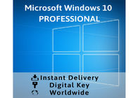 Globalmente software al minuto chiave del graffio dell'argento della licenza di Microsoft Windows 10 di attivazione pro