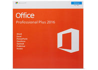 Carta di codice chiave di Microsoft Office 2016 del bit di 1GB DI RAM 32 pro più il DVD del bit dell'ufficio 64