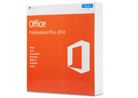 Professionista standard di Microsoft Office 2016 del pacchetto completo più vendita al dettaglio con la scatola di vendita al dettaglio di DVD