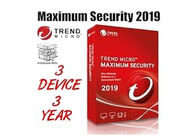 Chiave della licenza di  di antivirus, chiave di sicurezza 2019 di Internet di Trend Micro di tendenza 3 dispositivo di anno 3