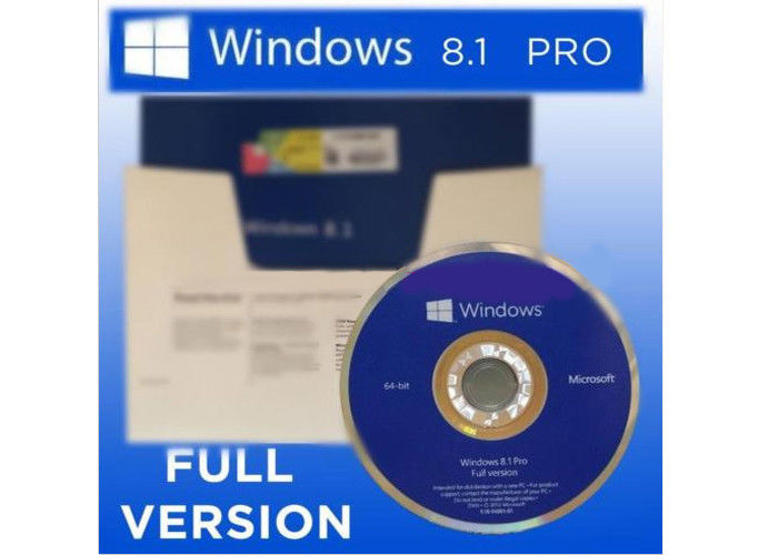 Codice del prodotto chiave 32 della licenza di Microsoft Windows 8,1 del computer portatile pro autoadesivo del COA di 64 bit