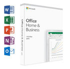 Ufficio vendita al dettaglio domestica e di affari di 2019, vendita al dettaglio 2019 della carta chiave della licenza del PC di Microsoft Office H&amp;B