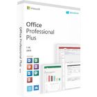 Professionista di Microsoft Office 2019 più Microsoft Office chiave digitale 2019 pro più la chiave della licenza