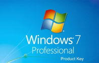Download al minuto del bit del professionista 64 di Windows 7 della scatola con il bit bit/64 di chiave 32 del prodotto