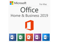 Attivazione online Microsoft Office autoadesivo originale domestico e di affari di 2019 di chiave del COA della licenza