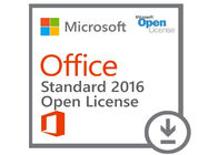 2016 attivazione online chiave di vendita al dettaglio 100% della scatola del bit del bit 64 di codice 32 di Microsoft Office 2016 al minuto di norma