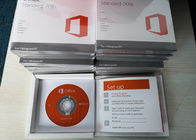 Multi licenza standard dell'ufficio 2016 di Languague, scatola di vendita al dettaglio di DVD di Microsoft Office 2016 FPP