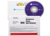 Attivazione professionale della licenza di vittoria 10 genuini FPP di DVD del bit del pacchetto 64 dell'OEM del software di Microsoft Windows 10 pro