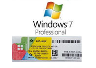 Autoadesivo della licenza del COA del professionista di vittoria 7 chiave genuini di lingua della licenza di Microsoft Windows 7 multi pro