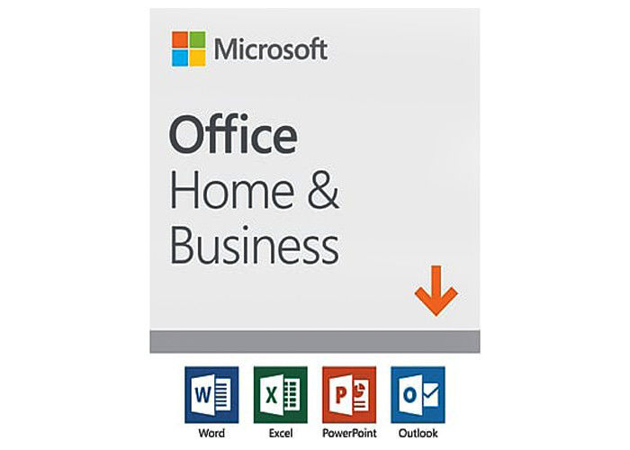 Attivazione online Microsoft Office autoadesivo originale domestico e di affari di 2019 di chiave del COA della licenza